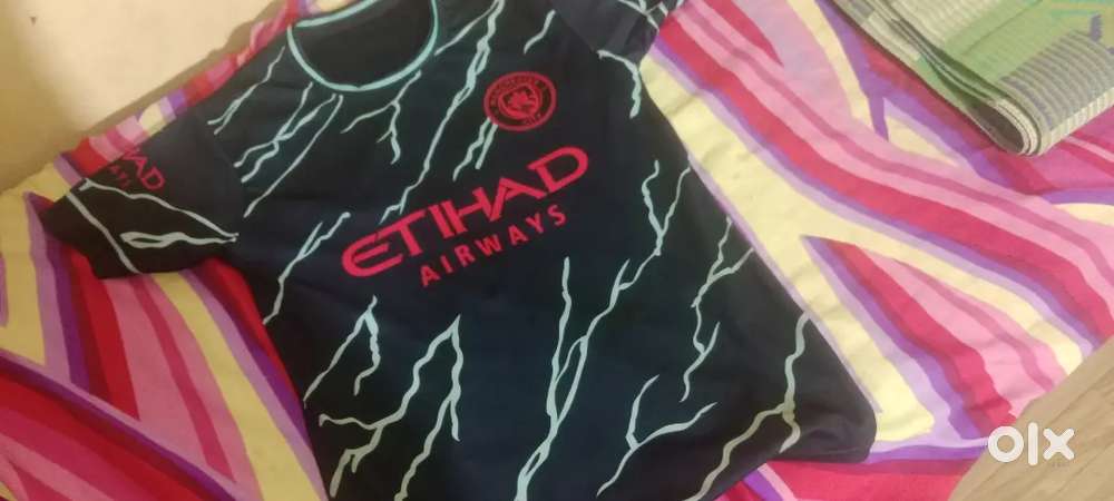 This is very rare jersey I brought from manchastar city team home