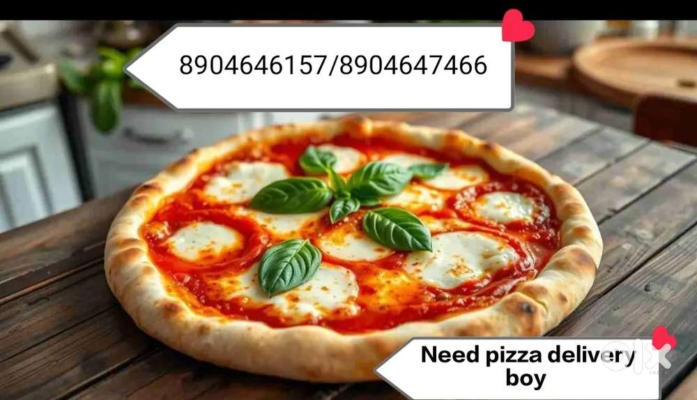 We are looking for pizza food delivery person ⁶⁰