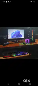New monitor+gaming cpu , keyboard mouse working conditions