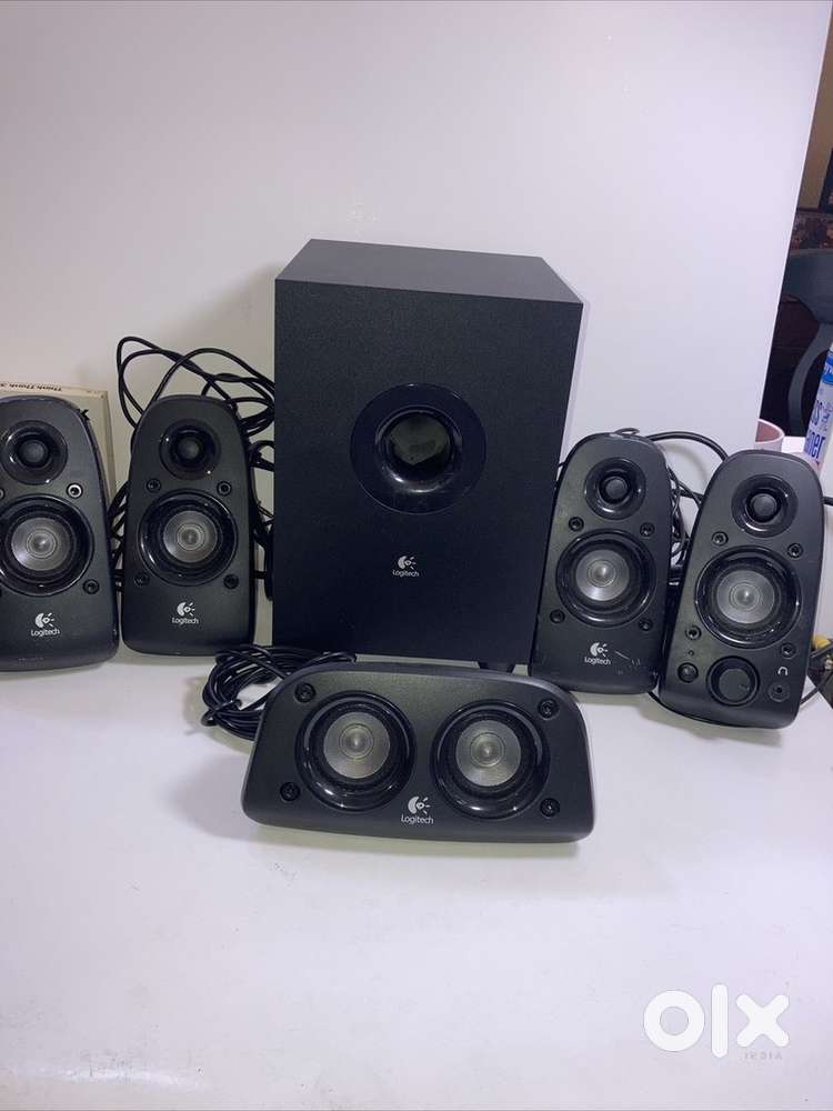 Logitech 5.1 channel speakers for sale.
