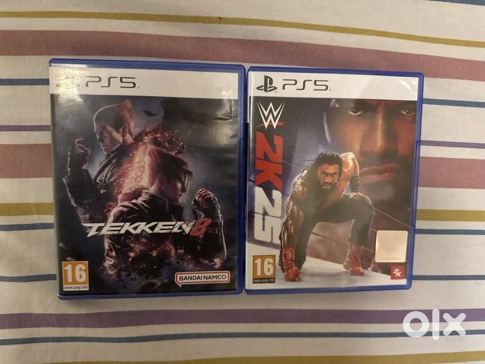 PS5 Games - Tekken8 & WWE2K25