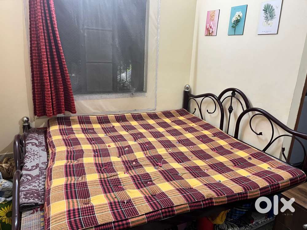 King size bed with  quality mattress