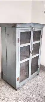 Wooden cage shelf