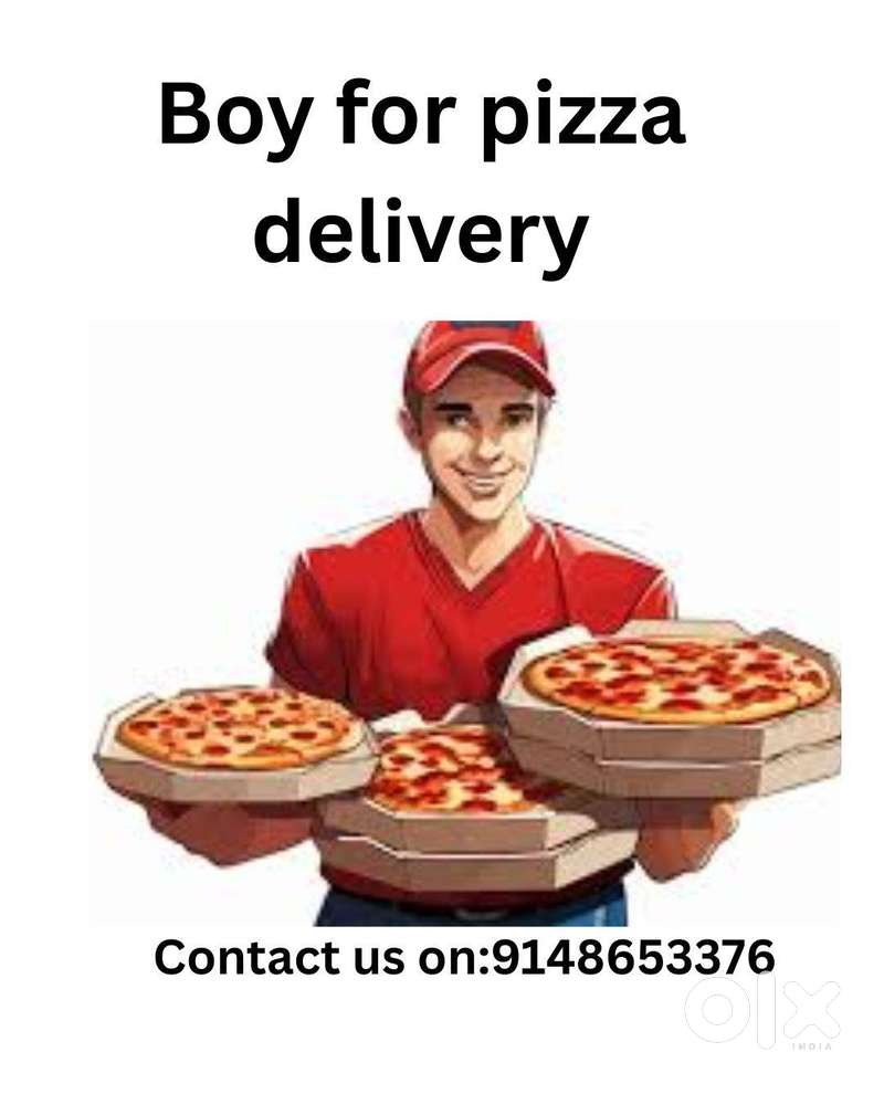 Boy for pizza delivery