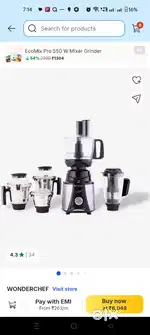 Wounderchef galaxy food processor