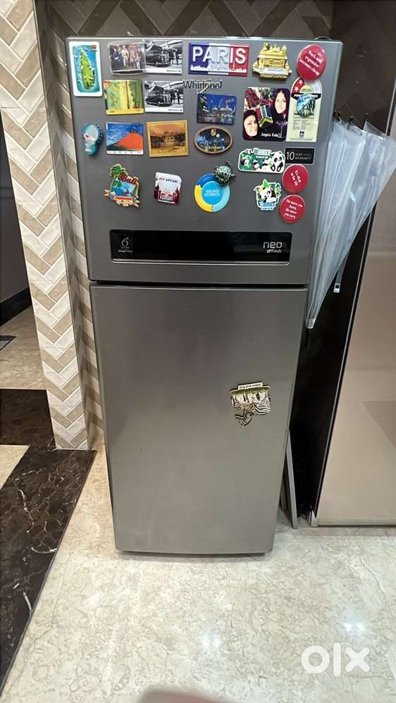 Whirlpool 275ltr meo fresh  double door  in mint condition.15000/-