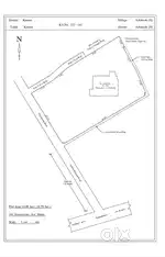 35 Cent Roadside Plot for Sale -Azhikode kannur