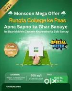 Rungta college se lga hua awasiya diverted plot uplabdh hai
