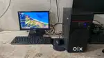 Desktop pc i3 8gb ram 500gb hdd 16inch led windows 10 full setup