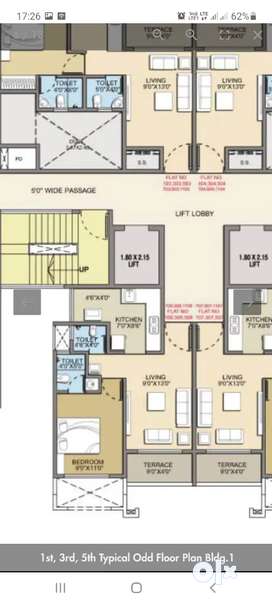 Ready possession in tower with amenities O2