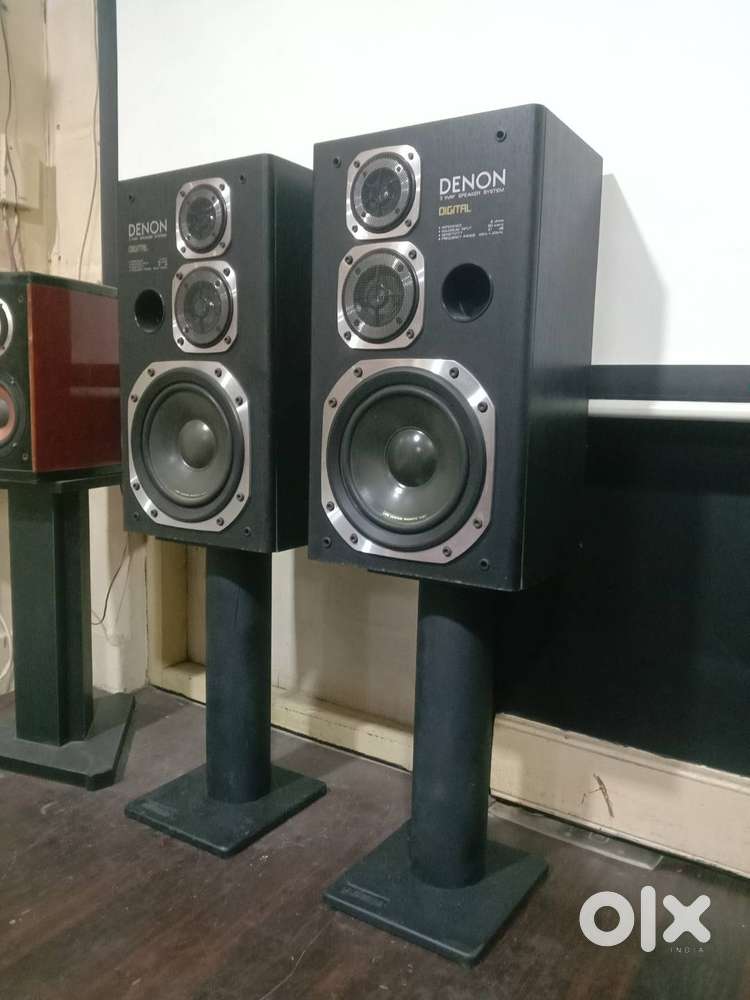 Denon USC-5050 Vintage 3 Way Stereo Speaker Pair