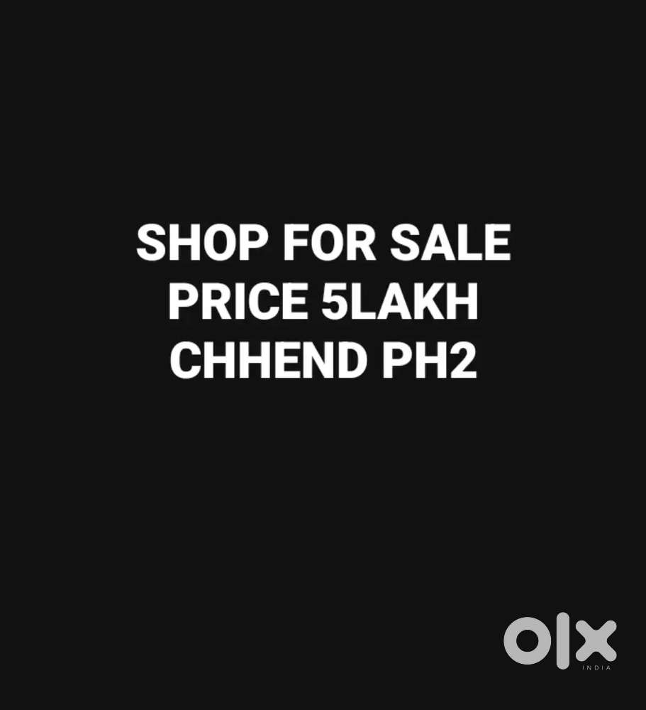 100 sq ft shop sale in chhend colony