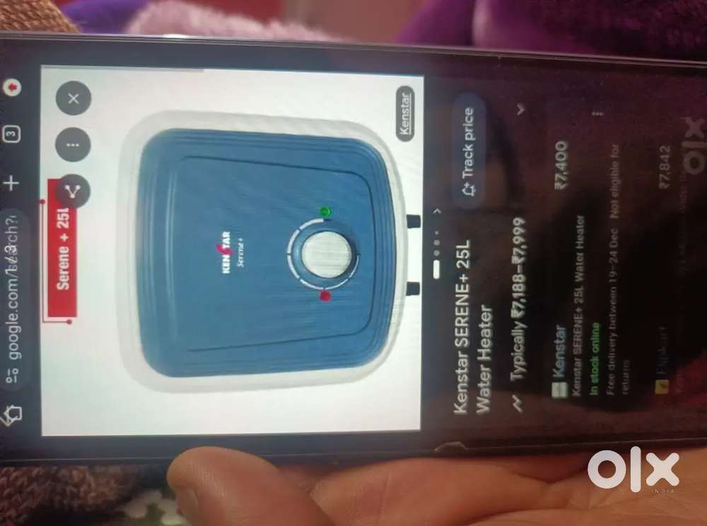 Kenstar geyser brand new