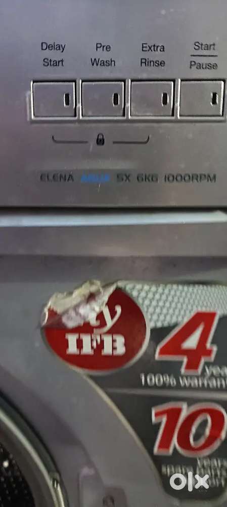 Ifb front load 6kgs washing machine