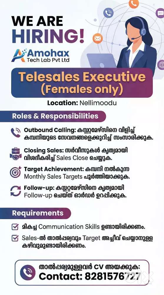 Telesales Female