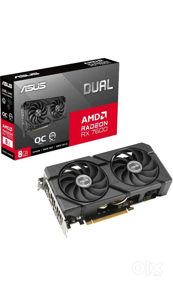 Rx 7600 8 gb gpu  seal pack