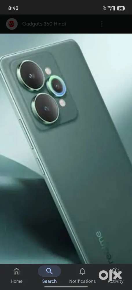 Realme 15 pro 8+10gb ram 256gb internal storage