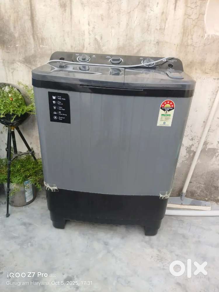 Realme 7.5 semi automatic washing machine