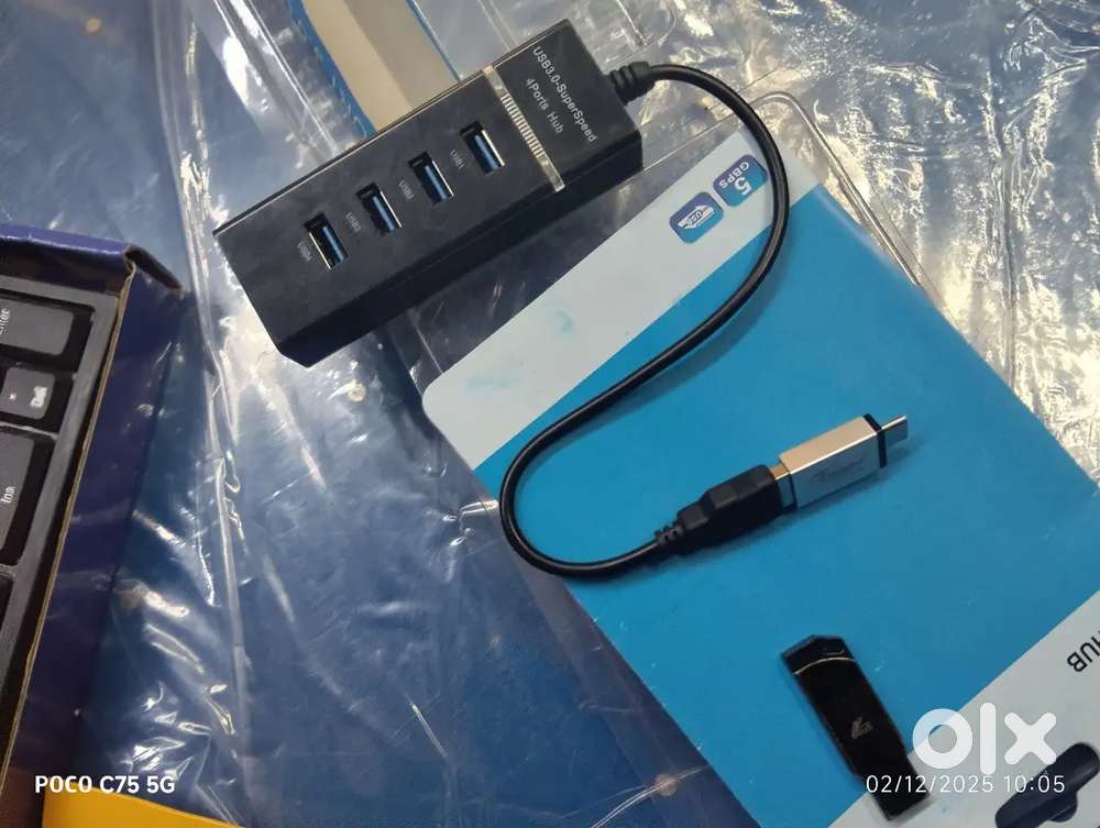 Keyboard and mouse and usb hub and tipse otg