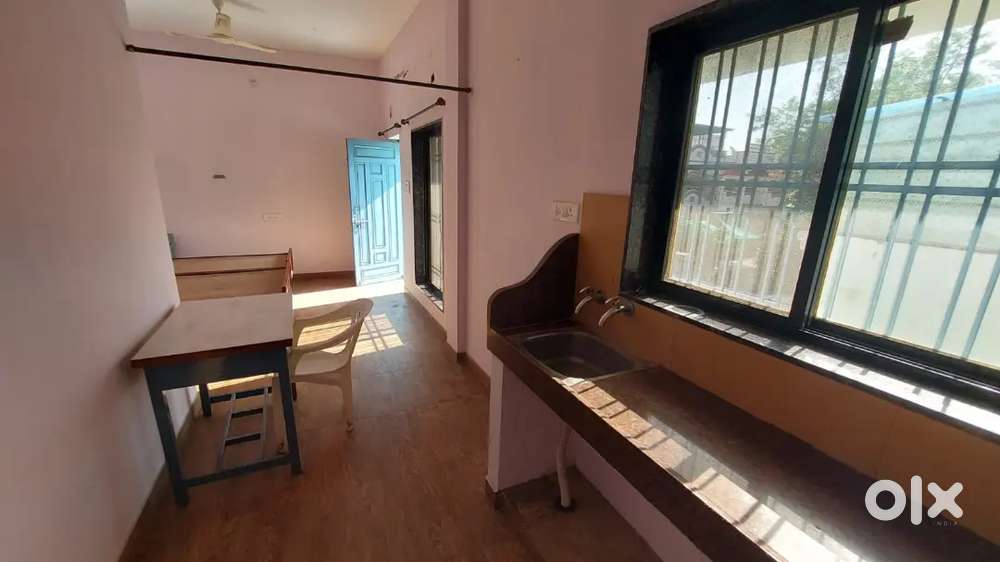 1rk semi furnished flat for rent only professional boy bachelor at