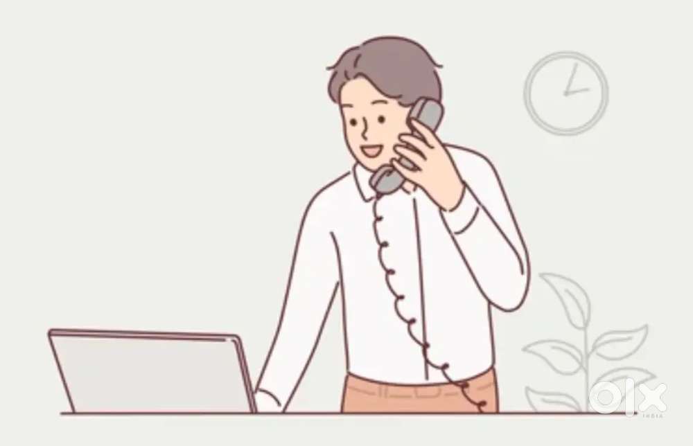 Receiptionist and telecalling