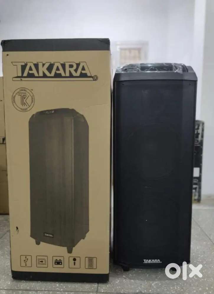 Double 12 12 inch Woofer. Takara T1212  portable  Party Speaker