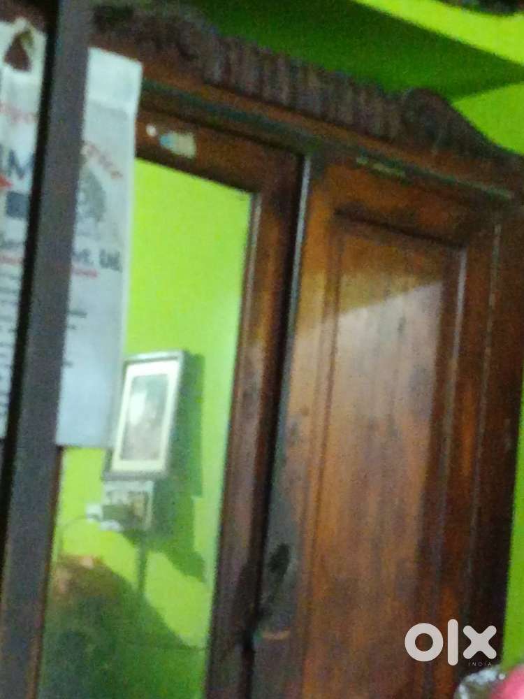 Old Segun wood Almirah in good condition