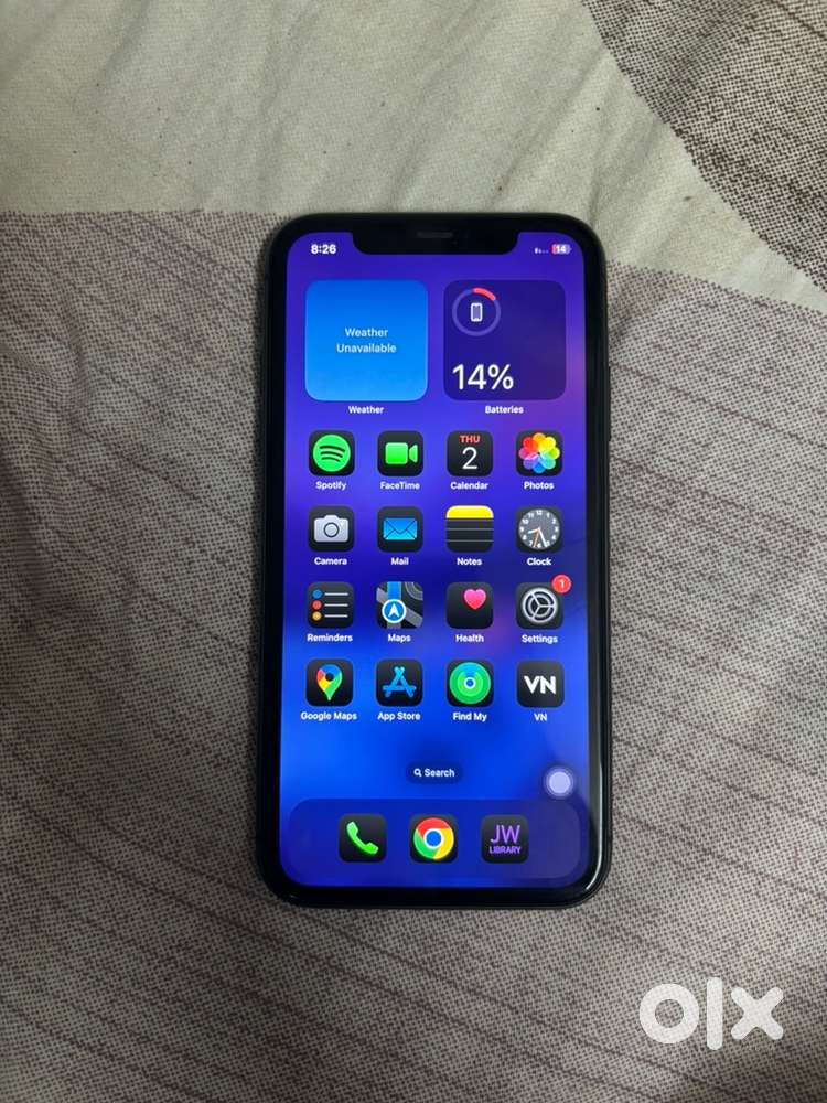 iphone 11 (64 GB , Black) with original charging cable