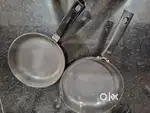 2 hard anodized pans Less than 1 year old