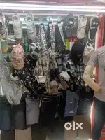 Jeans shirt and shoes