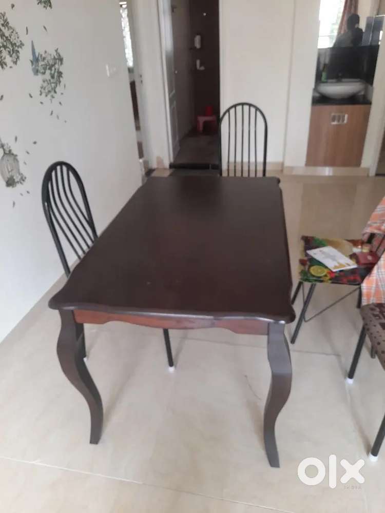 Sofa set and dining table