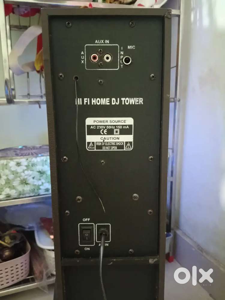 INDIATECH Multimedia SPEKKER HiFi Home DJ Tower