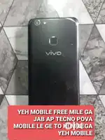Tecno pova5g pro 8gbram 128GBstorage & vivo V7 PLUS Mobile free milega