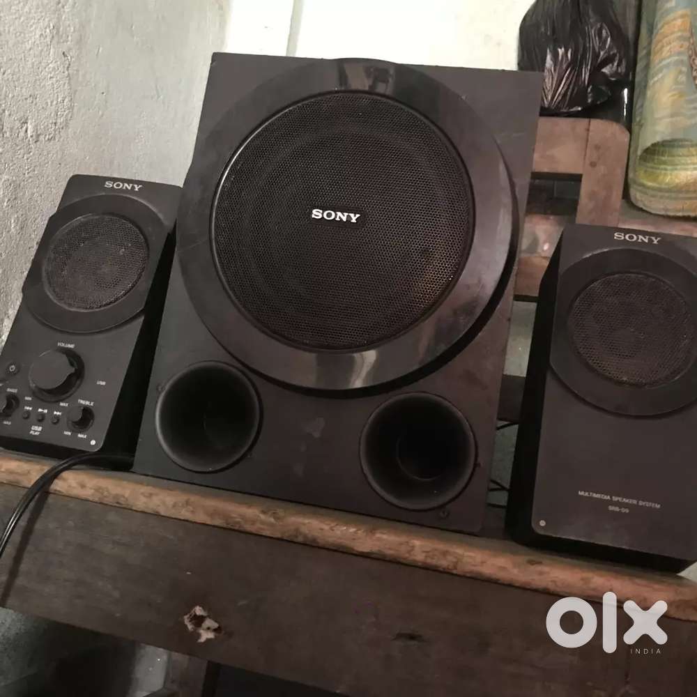 Sony home theatre subwoofer size 8inch