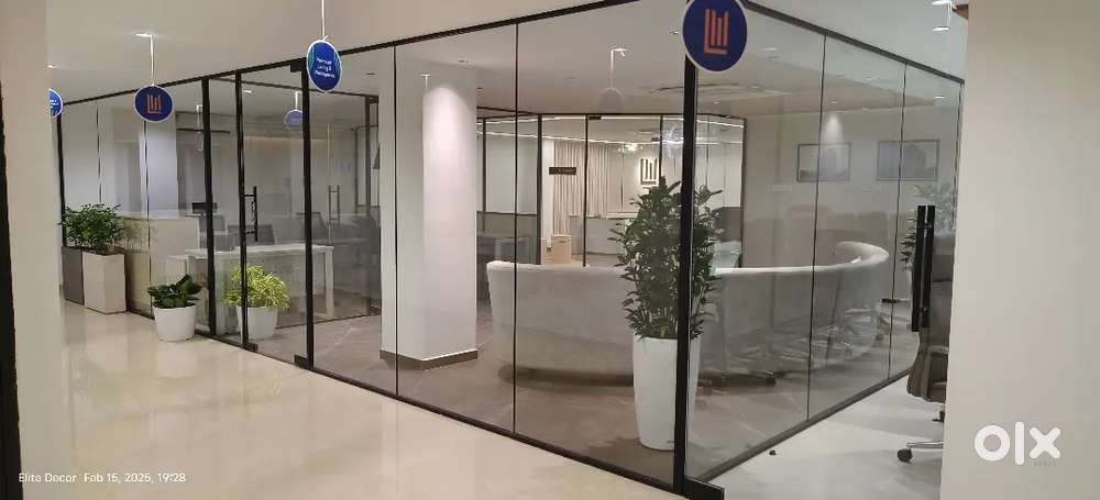 ALL GLASS PARTITION AND DOOR WORKS