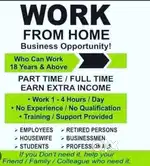WORK From Home