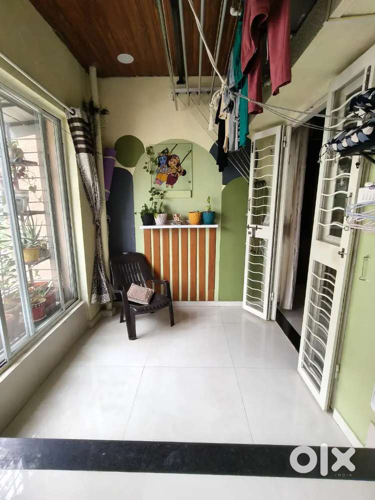 Furnished 2 BHK without brokerage along with study room
