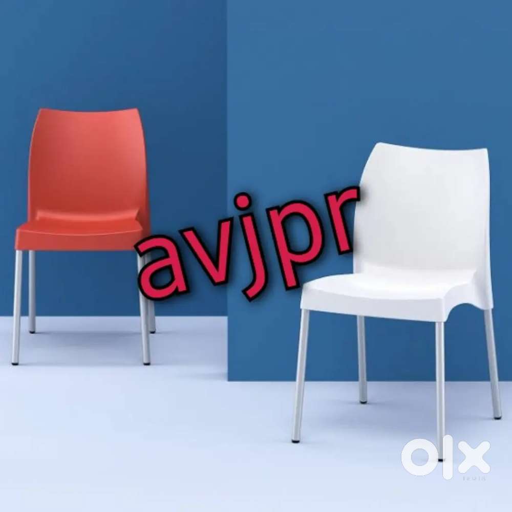 New plastic garden chair with steel leg cafe chair restaurant chair