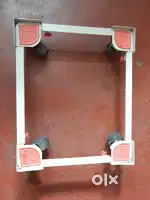 Washing machine iron stand