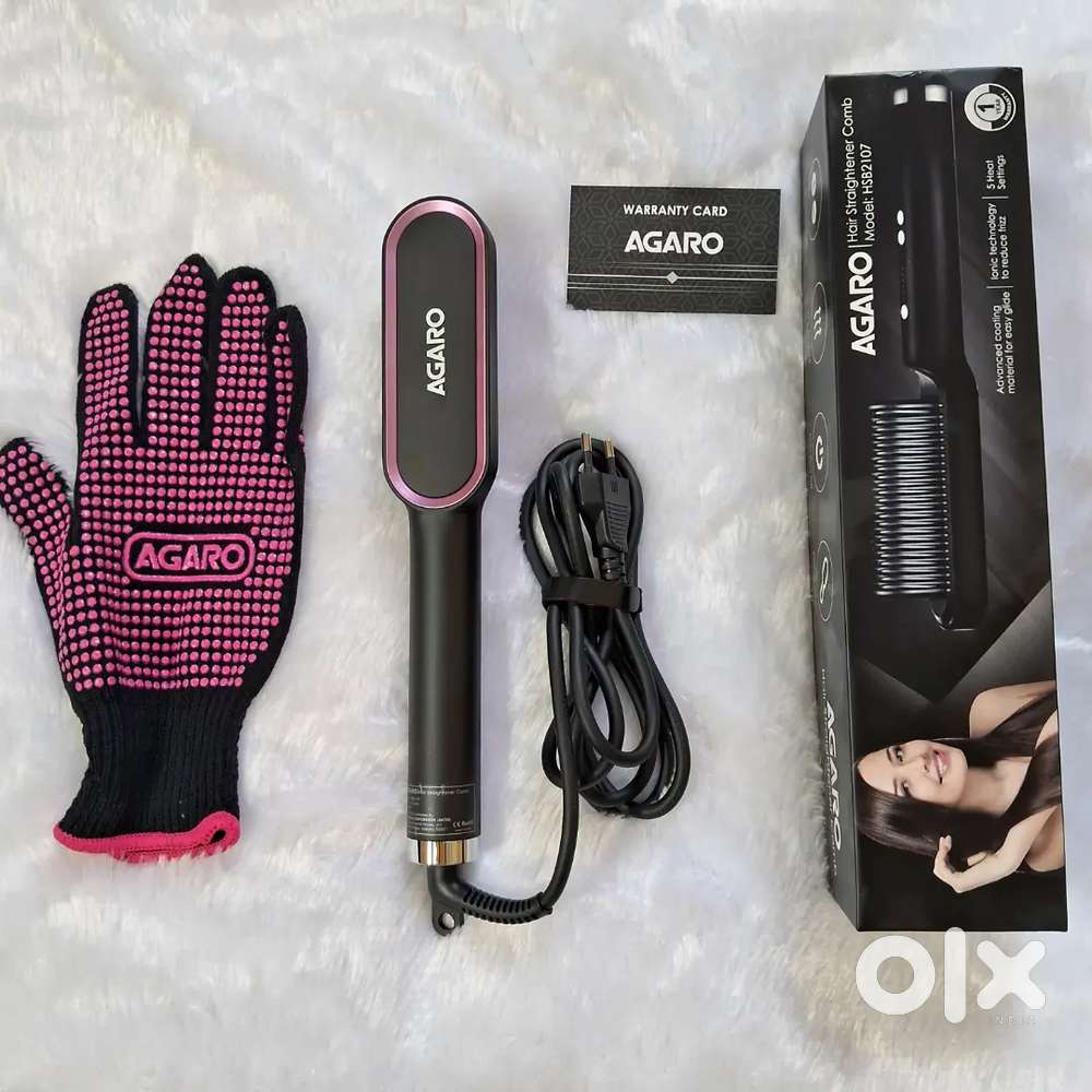 AGARO HAIR STRAIGHTENING BRUSH