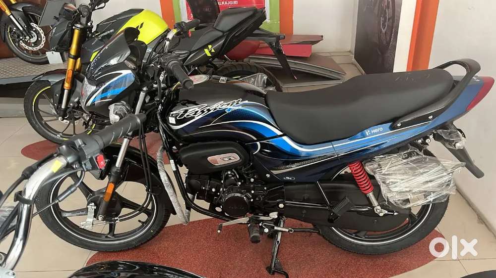 New Hero Passion low down payment 10,000/* free helmet