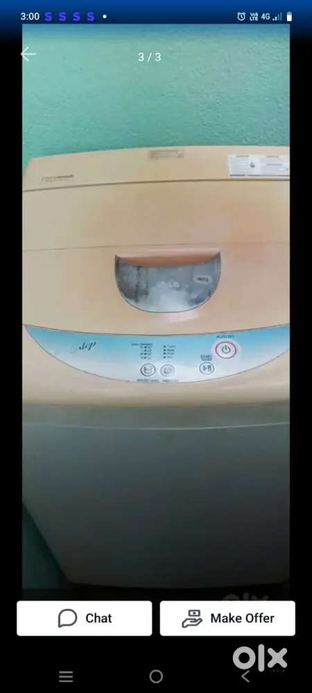 LG  washing machine 6kg