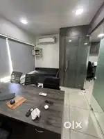 Office on rent fully furnished 1 cabin 5 seats at Navrangpura