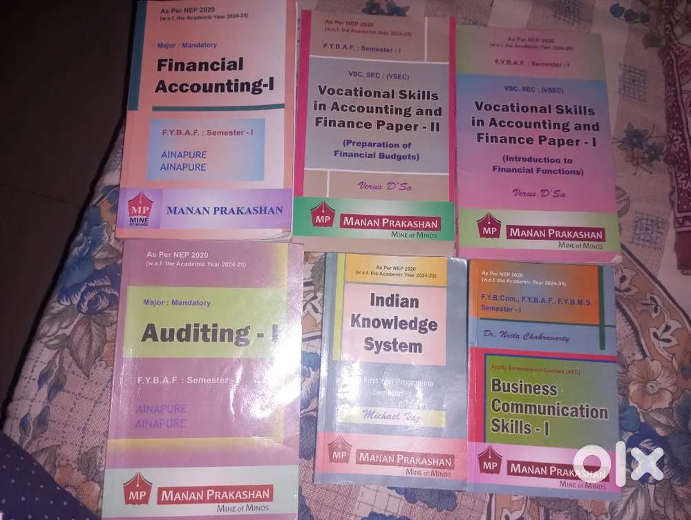 BAF Sem 1 books