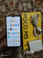 POCO M5 bill box charger 1.5 year old
