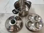 Idli cooker, flask eagle, furniture lock ,wooden clock