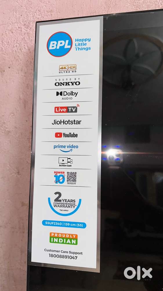 BPL 55 inches 4k tv