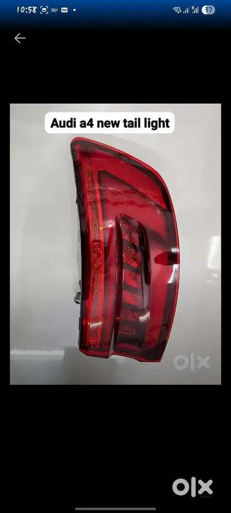 Audi A4 new model tail lamp + trunk lamp