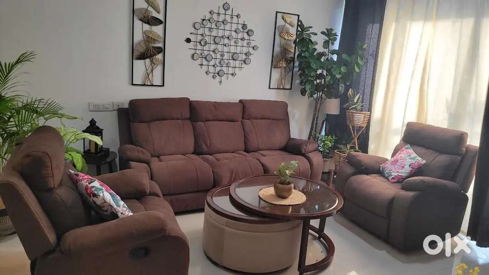 3+1+1 Sofa Cum Recliner Set