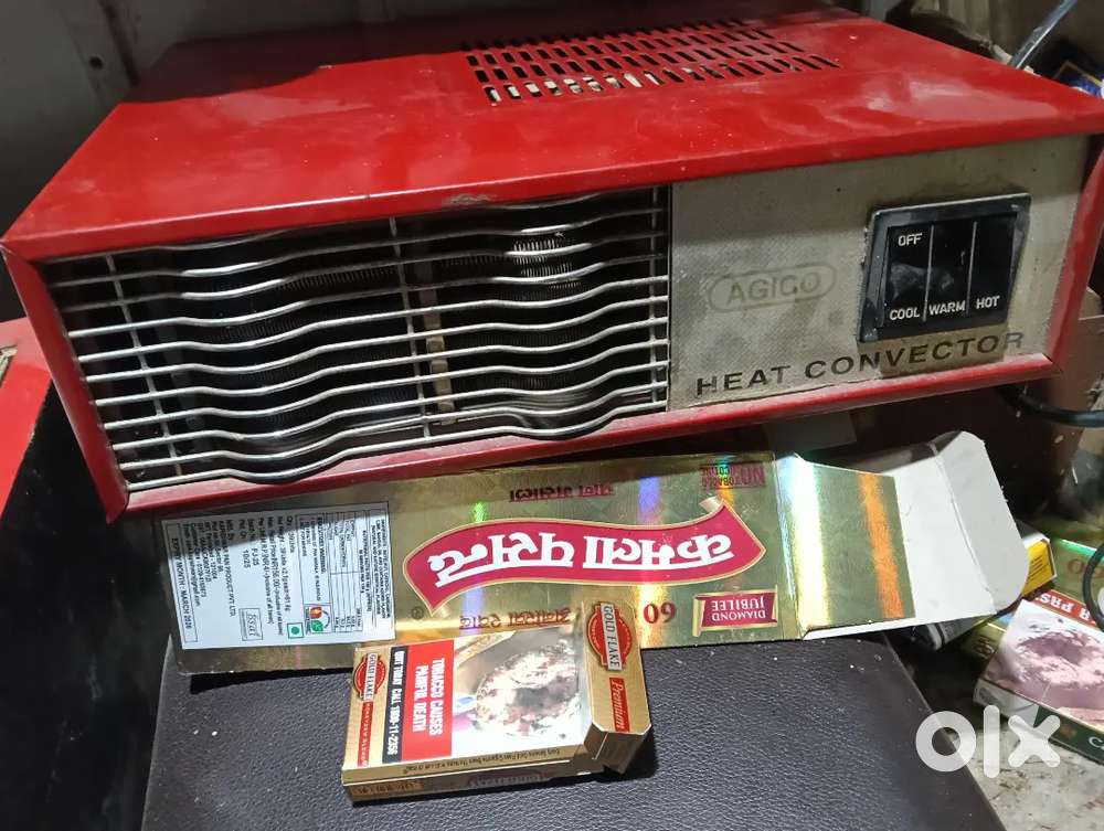 Room heater good condition mein hai